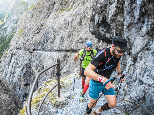 Transalpinerun - atemberaubende Uinaschlucht