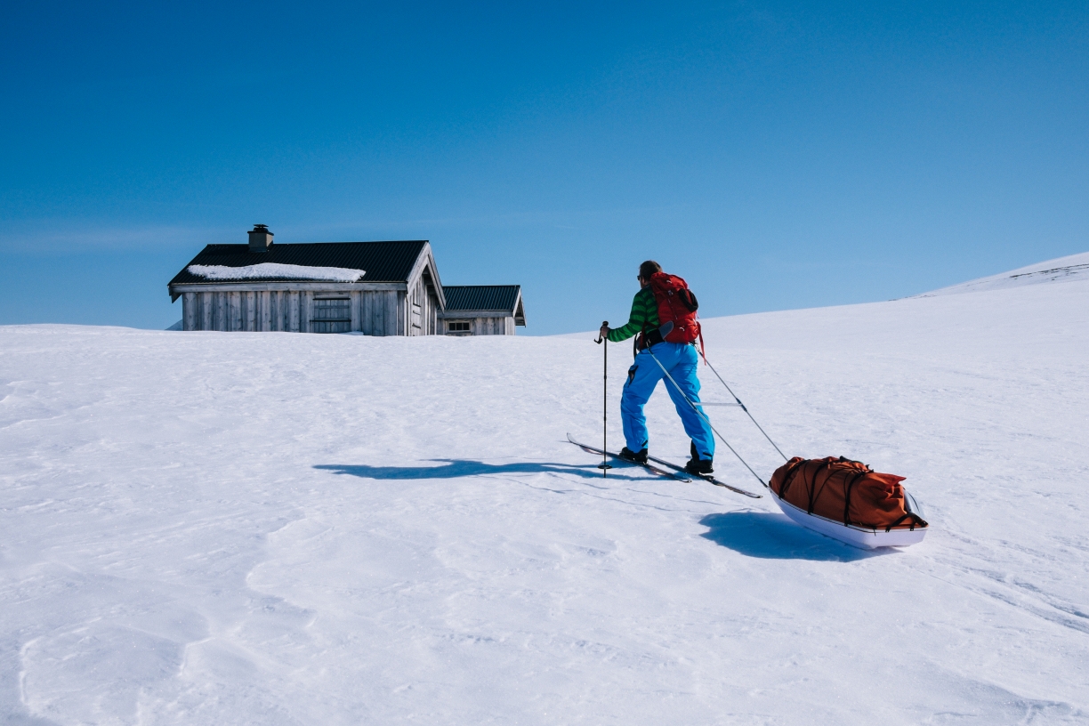 Norge på langs Tour im Winter