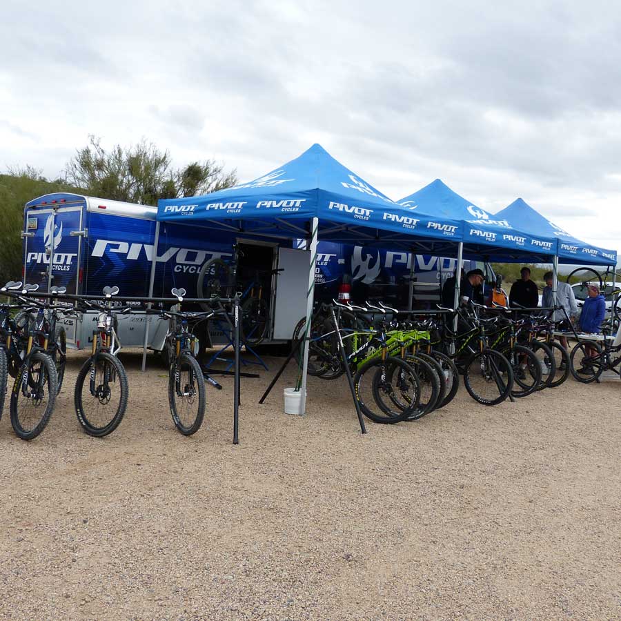 Pivot Cycles Testevent in der Nähe von Tempe