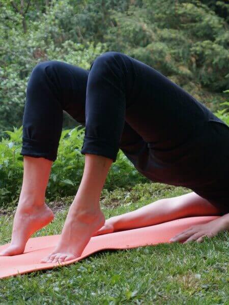 Körperspannung ist wichtig beim Fußtraining
