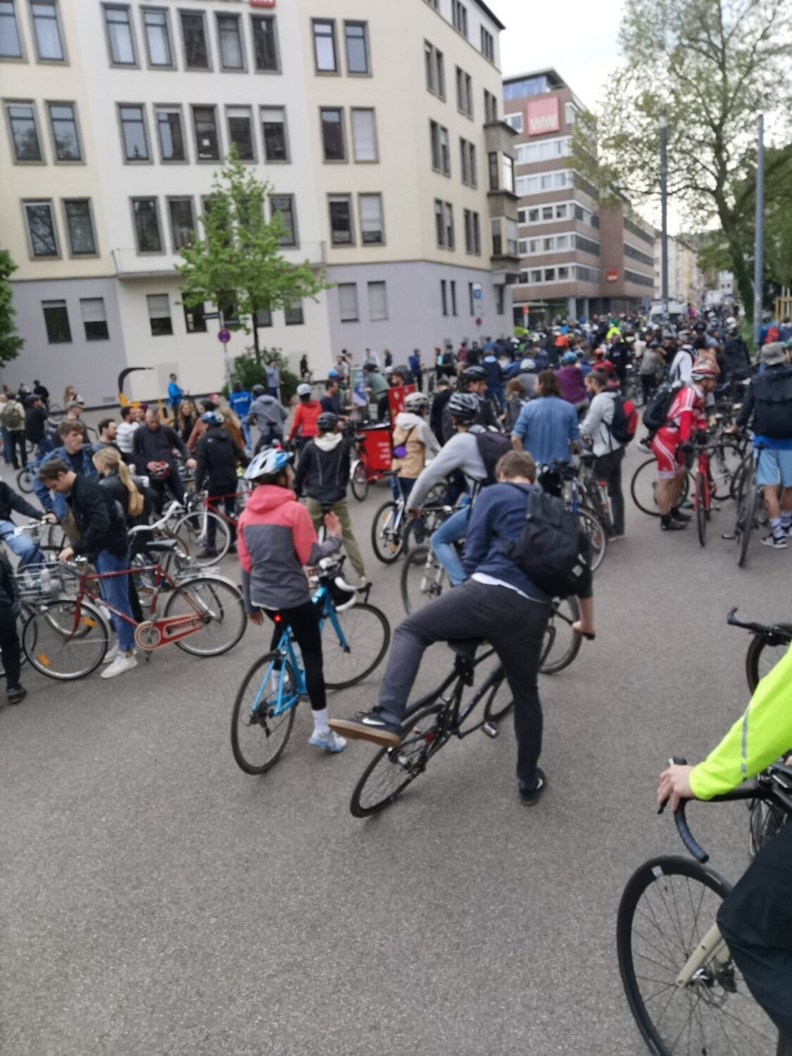 Critical Mass in einer Großstadt