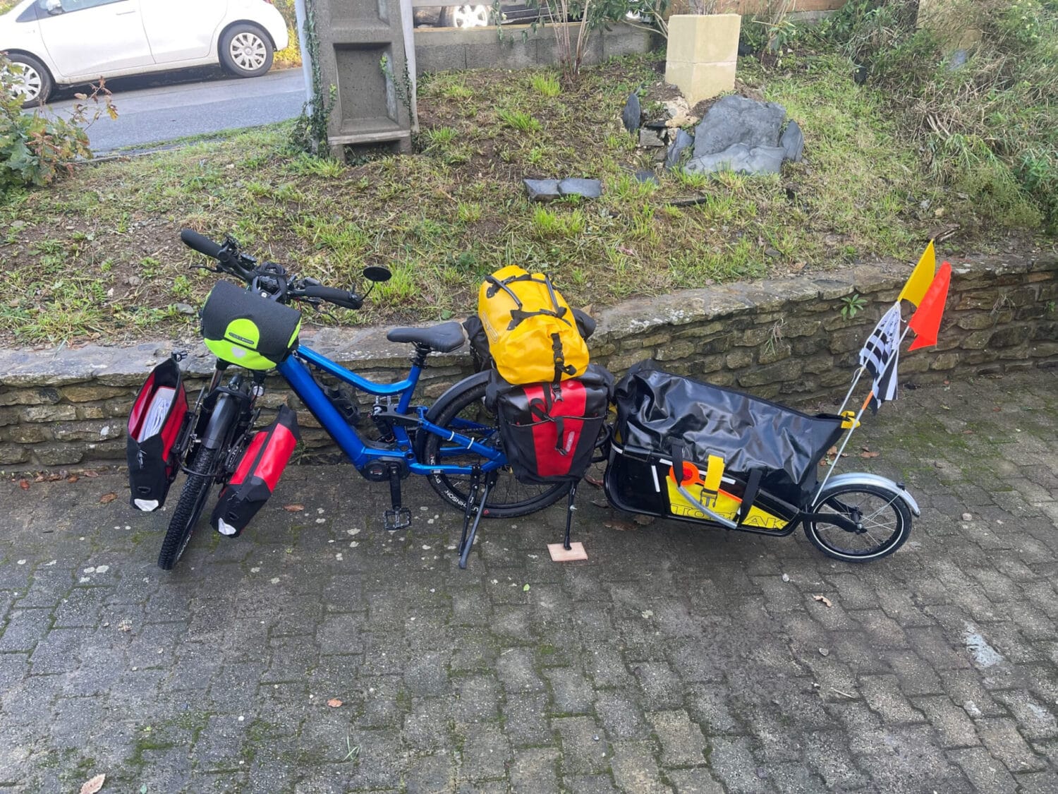 Das Fahrrad: ein Transport- und Freizeitgerät von klein auf.