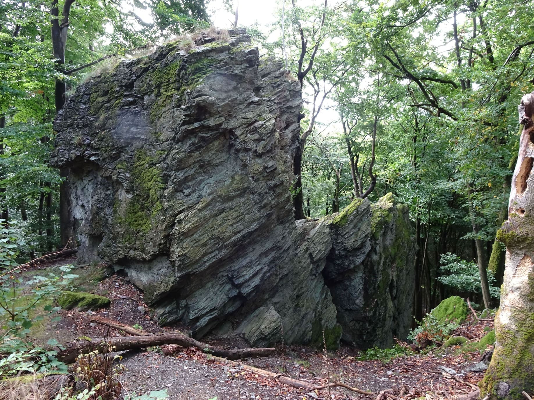 Der Beilstein im Taunus.