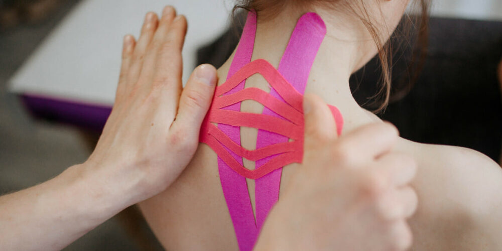 Kinesiotapes finden vielfältige Anwendung.