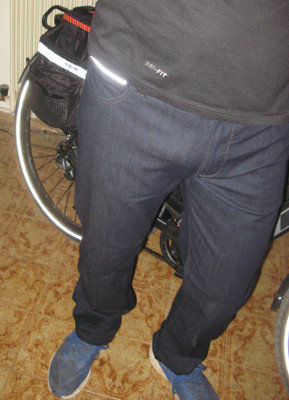 Bild 1 von NIKOS zu ALBERTO - Bike-B Eco Repel Denim - Radhose