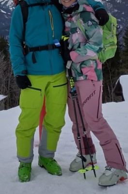 Bild 1 von Julia zu Dynafit - Women's Mercury 2 Dynastretch Pant - Skitourenhose