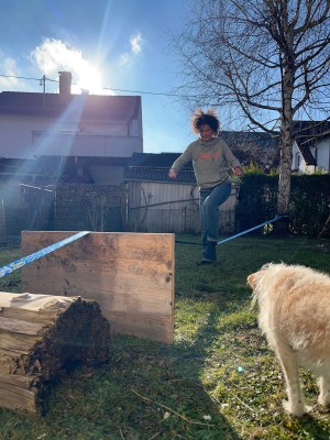 Bild 1 von Kerstin zu Gibbon Slacklines - Funline Treewear Set