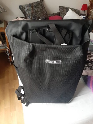 Bild 1 von Franziska Peggy zu Ortlieb - Vario High-Vis - Bike-Rucksack